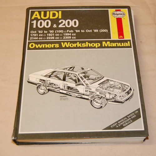 Owners Workshop Manual Audi 100 & 200